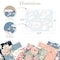 Better Office Products Decorative File Folders, 6 Designs, 9.5in. x 11.5in. with 1/3 Cut Tab, Floral Designs, 12PK 80010 - alternate 5